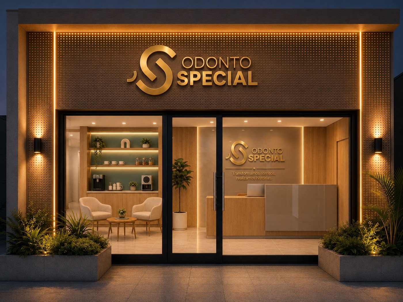 Fachada de uma unidade Odonto Special