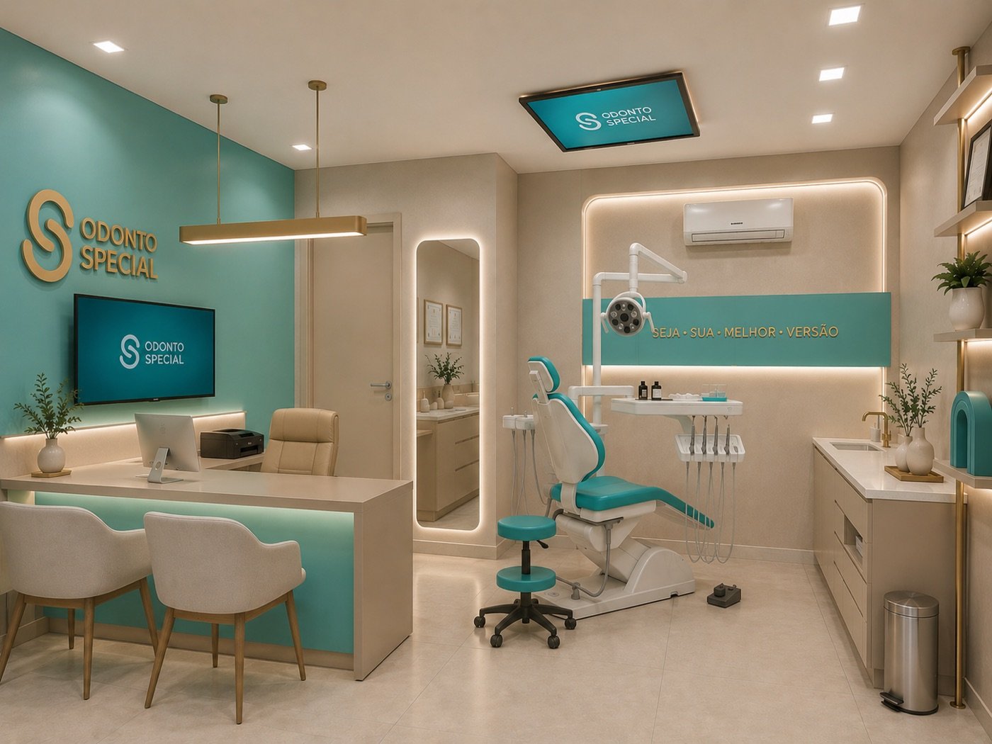 Sala de avaliação da Odonto Special
